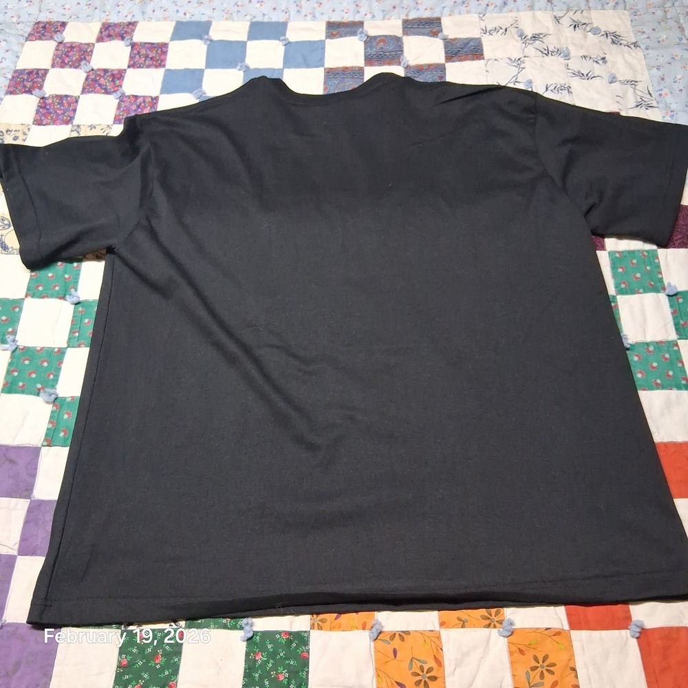 Hulk Hogan Hulkamania Homage Angel Wing RIP T Shirt Size Large‎ Black - Picture 6 of 7